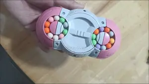 UFO 8 Sided Rotating Magic Beans Cube Fidget Toy (Age 3+