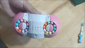 Eight Sided UFO Rotating Beads Puzzle