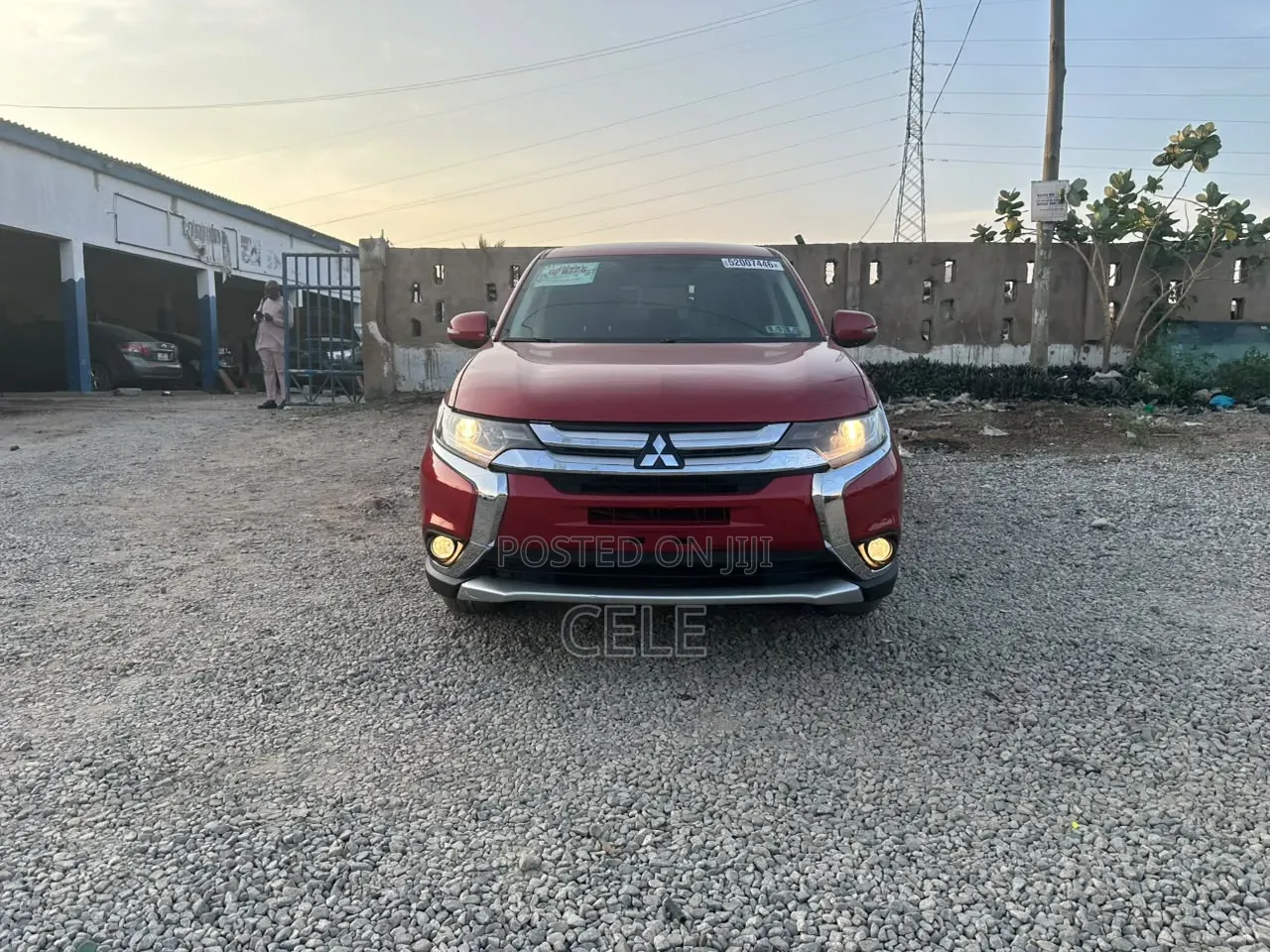 Mitsubishi Outlander PHEV 2018 Red