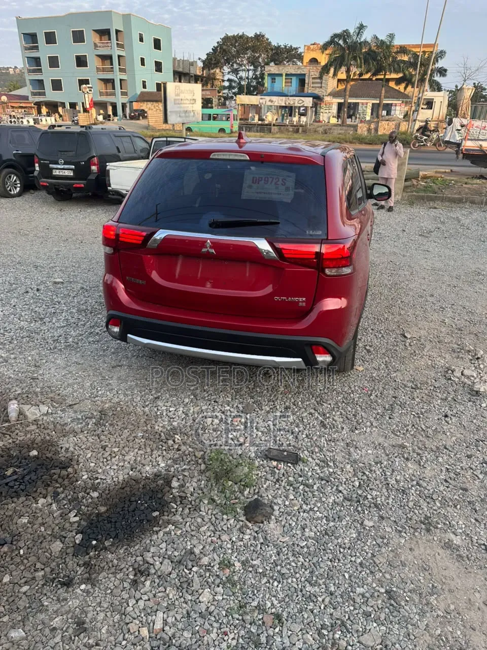 Mitsubishi Outlander PHEV 2018 Red