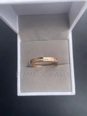 Forever Love Rose Gold Promise Ring