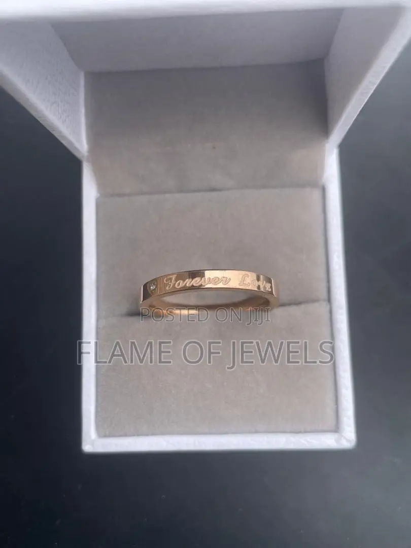 Forever Love Rose Gold Promise Ring