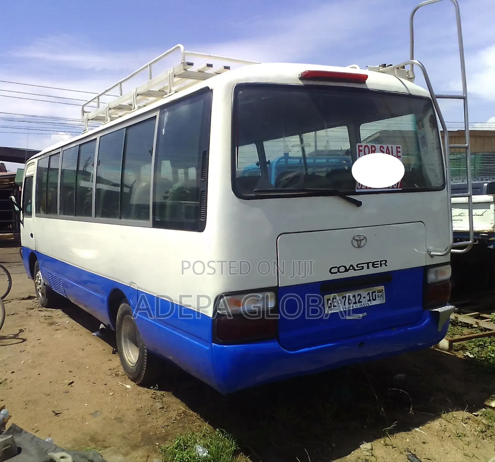 Toyota Coaster 2008 Blue