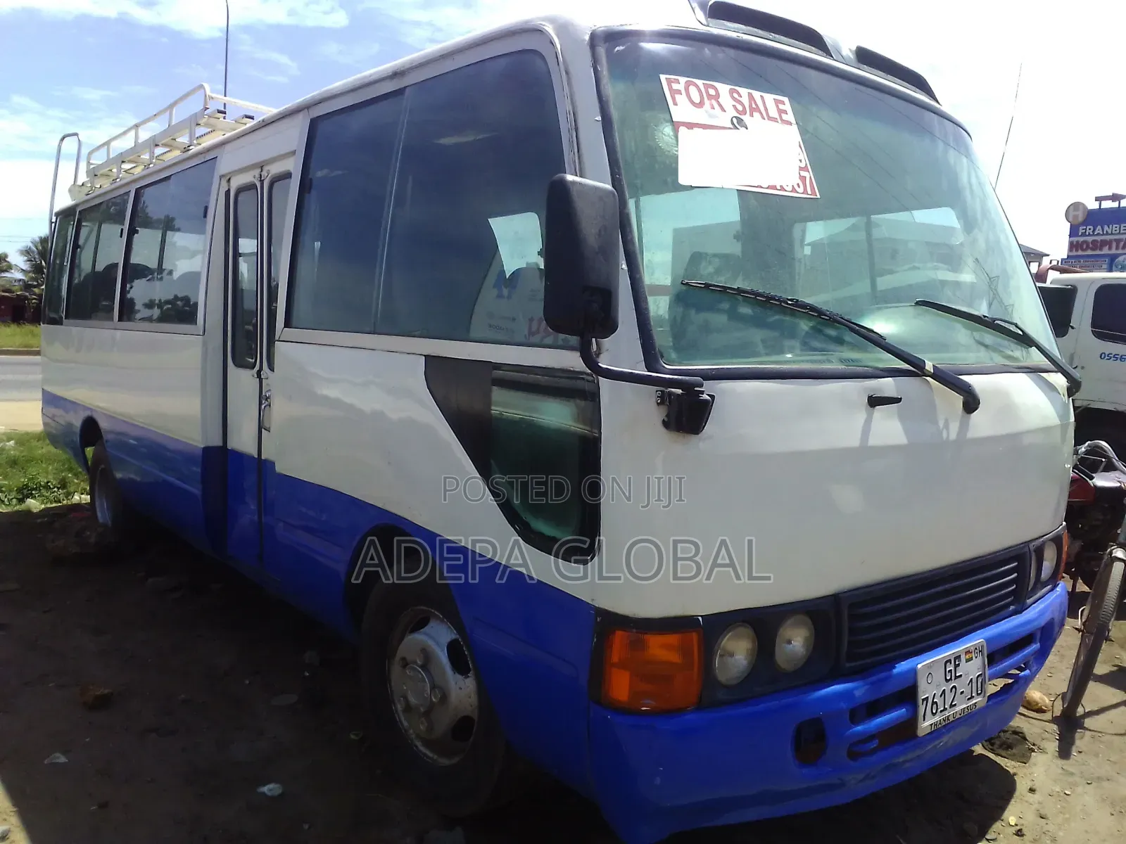 Toyota Coaster 2008 Blue