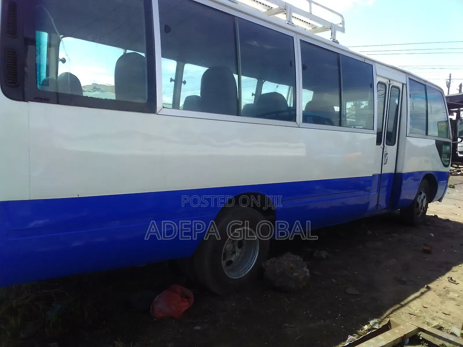 Toyota Coaster 2008 Blue