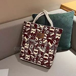 Korean-Inspired Large Capacity Canvas Tote Bag - Perfect for Outdoor