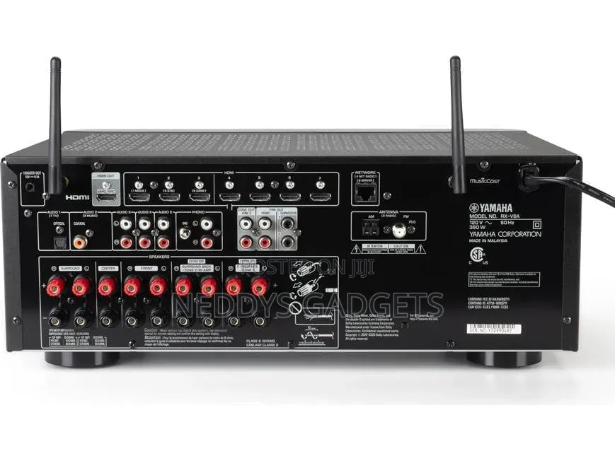 Yamaha RX-V6A 7.2-Channel AV Receiver With 8K and MusicCas