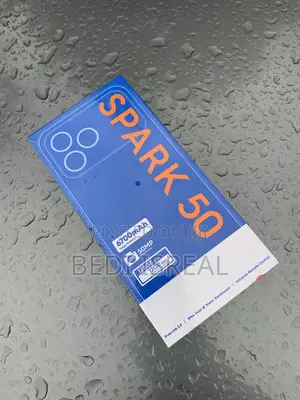 New Tecno Spark 50 128 GB Black