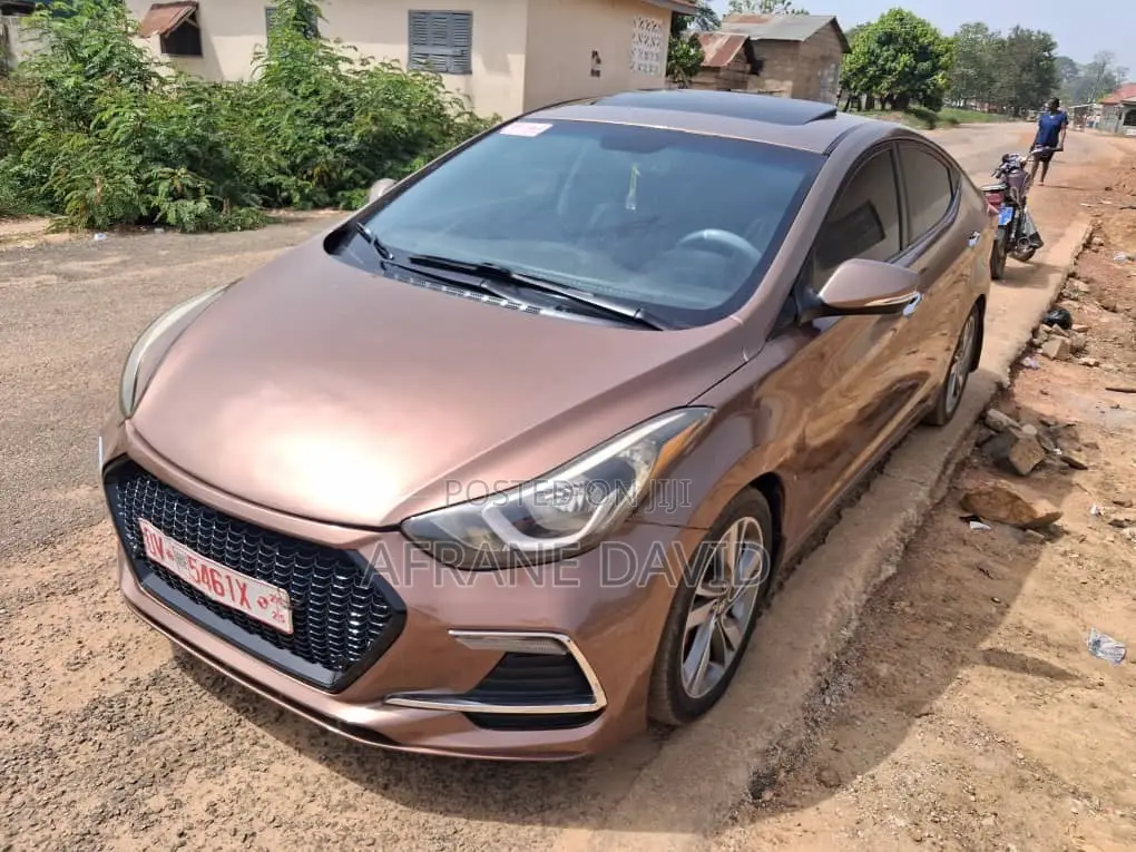 Hyundai Elantra 2015 Brown