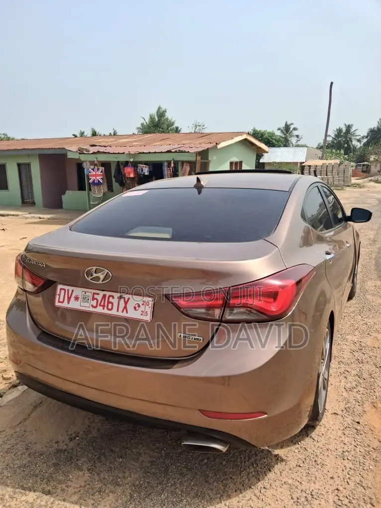 Hyundai Elantra 2015 Brown