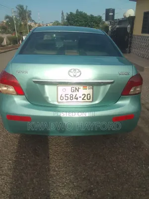Toyota Yaris Base Sedan 4dr 2010 Green