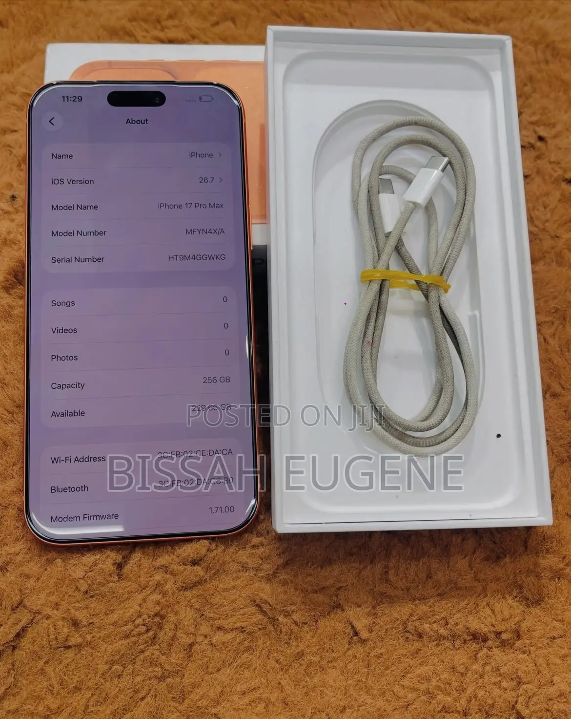 Apple iPhone 17 Pro Max 256 GB Orange