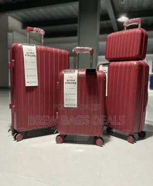 Premium Quality 4set Jony Ultra Strong Anticrack Traveling Bag.