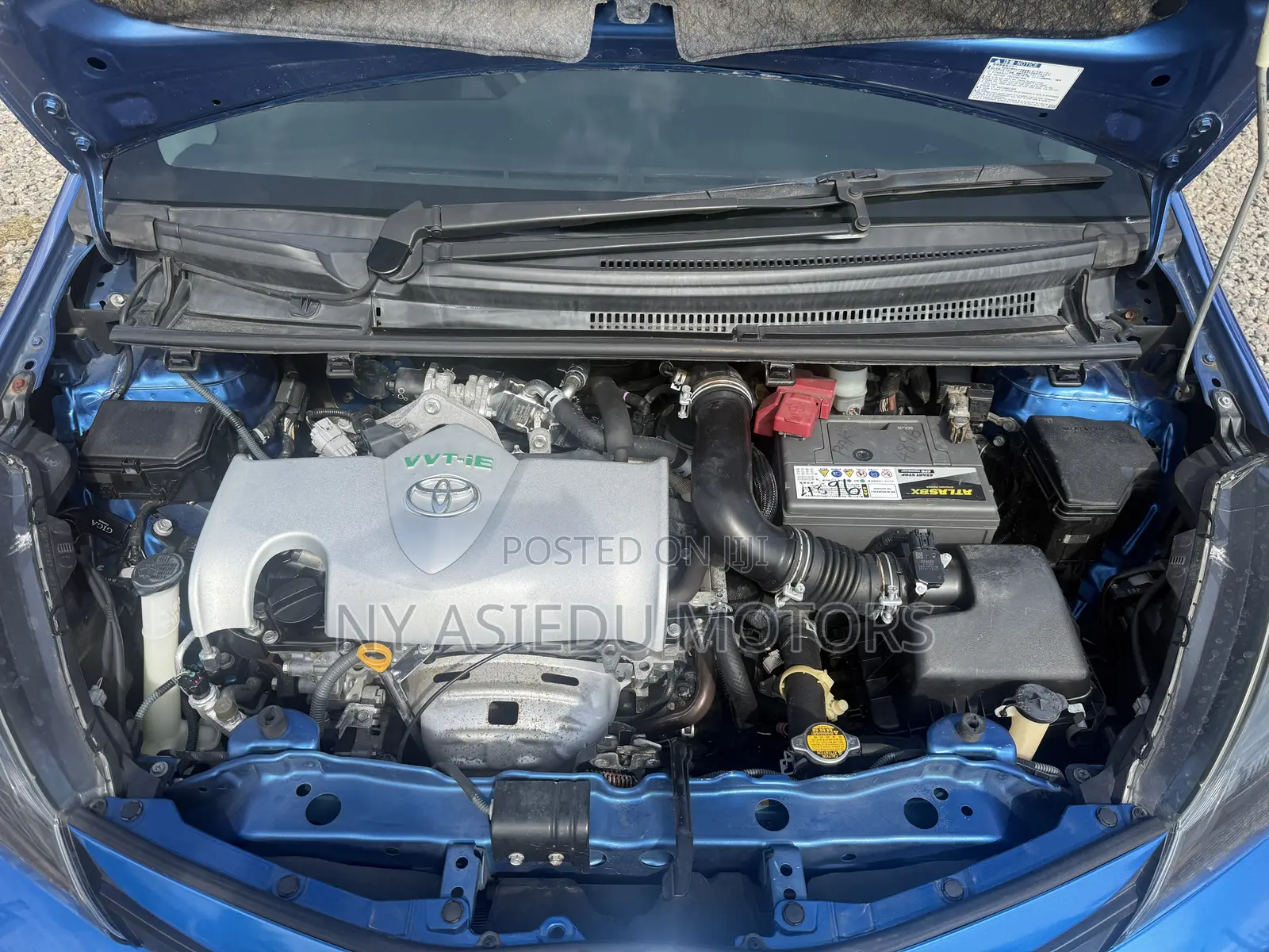 Toyota Vitz 1.5 FWD 3dr 2015 Blue