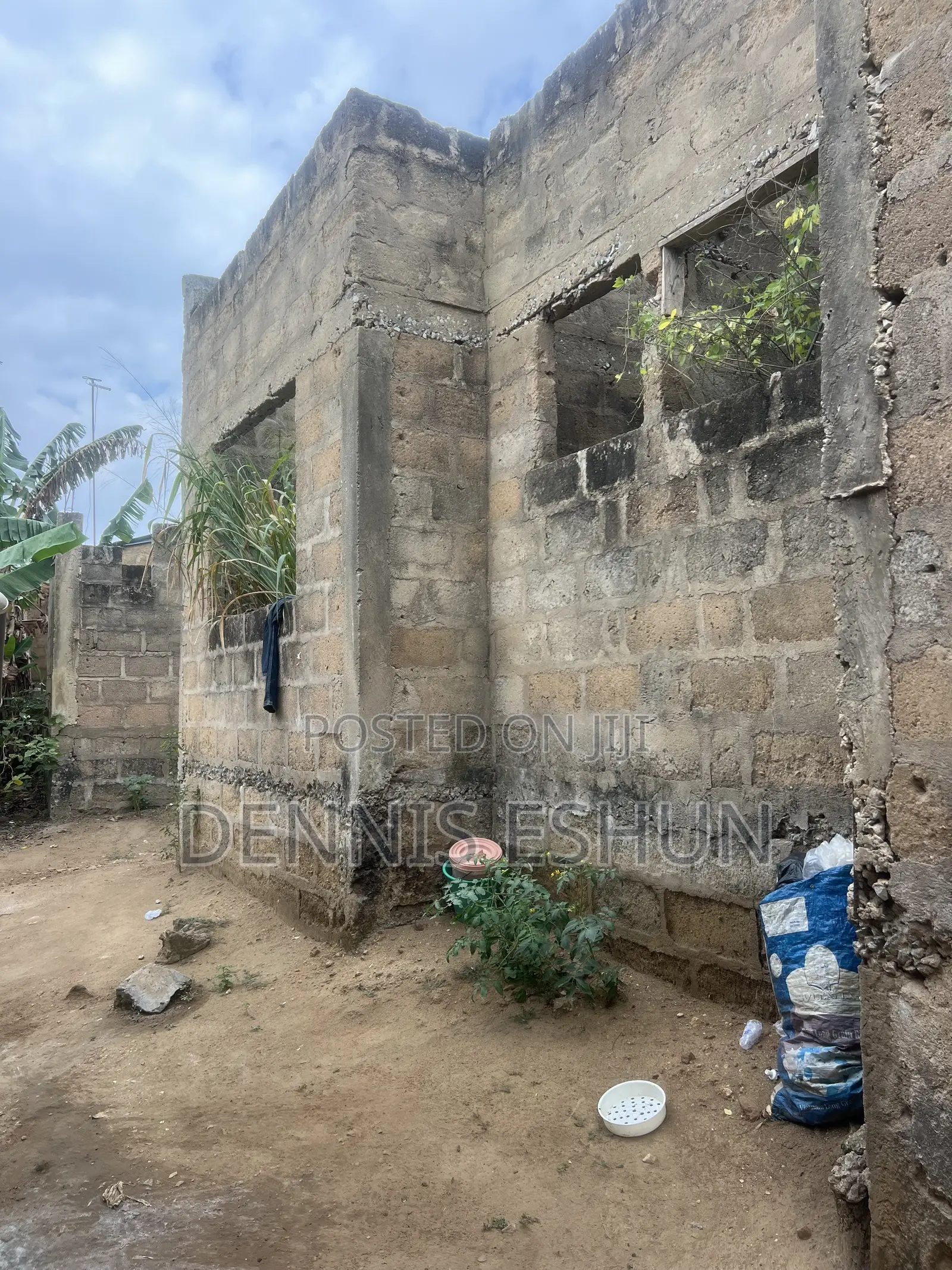 Affordable- 3 Bedrooms and a Hall Uncompleted House- Kasoa Opeikuma