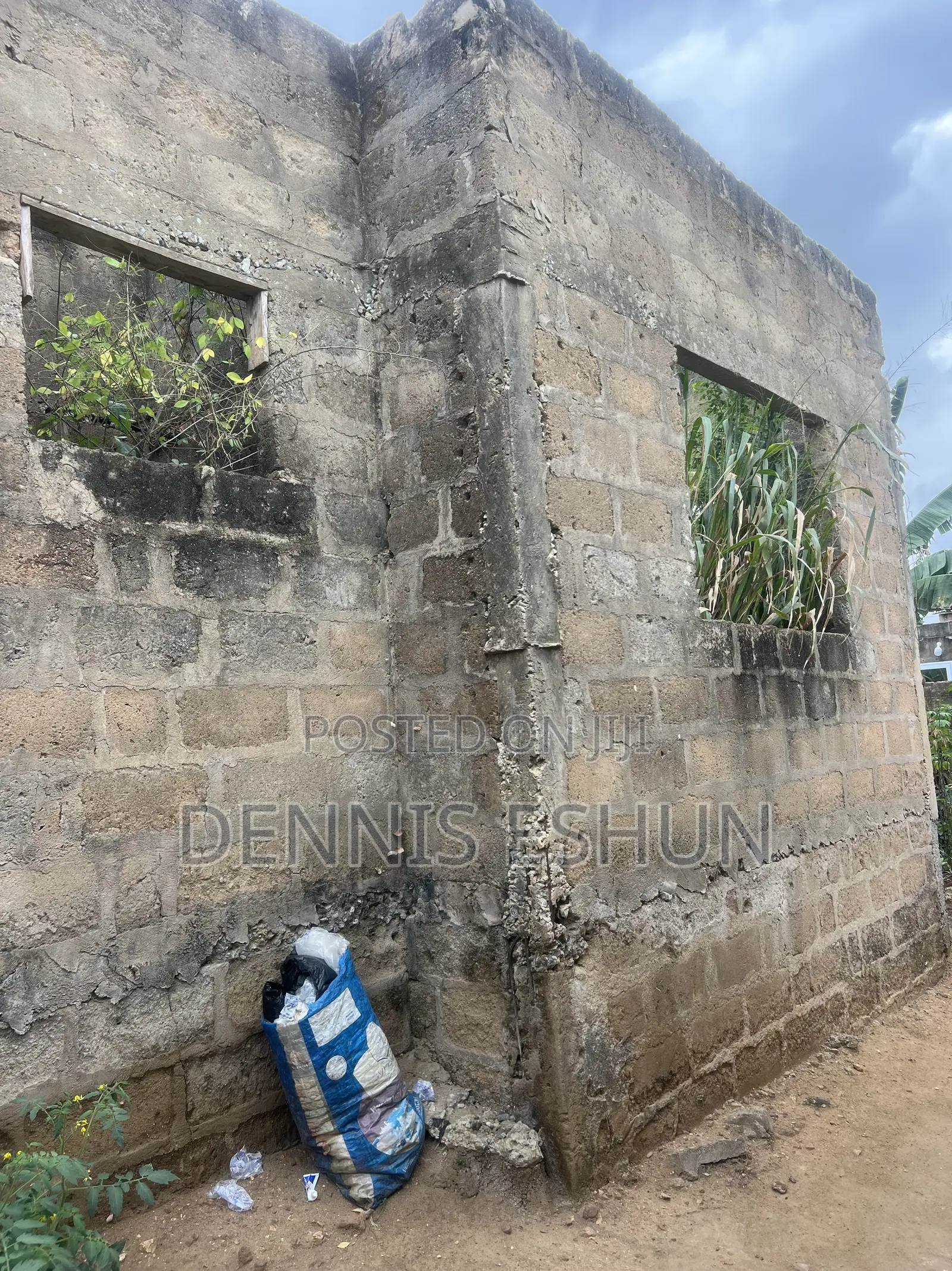 Affordable- 3 Bedrooms and a Hall Uncompleted House- Kasoa Opeikuma