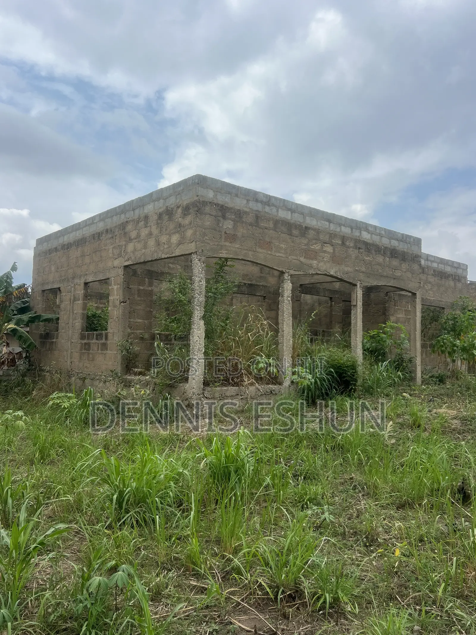 Affordable- 3 Bedrooms and a Hall Uncompleted House- Kasoa Opeikuma