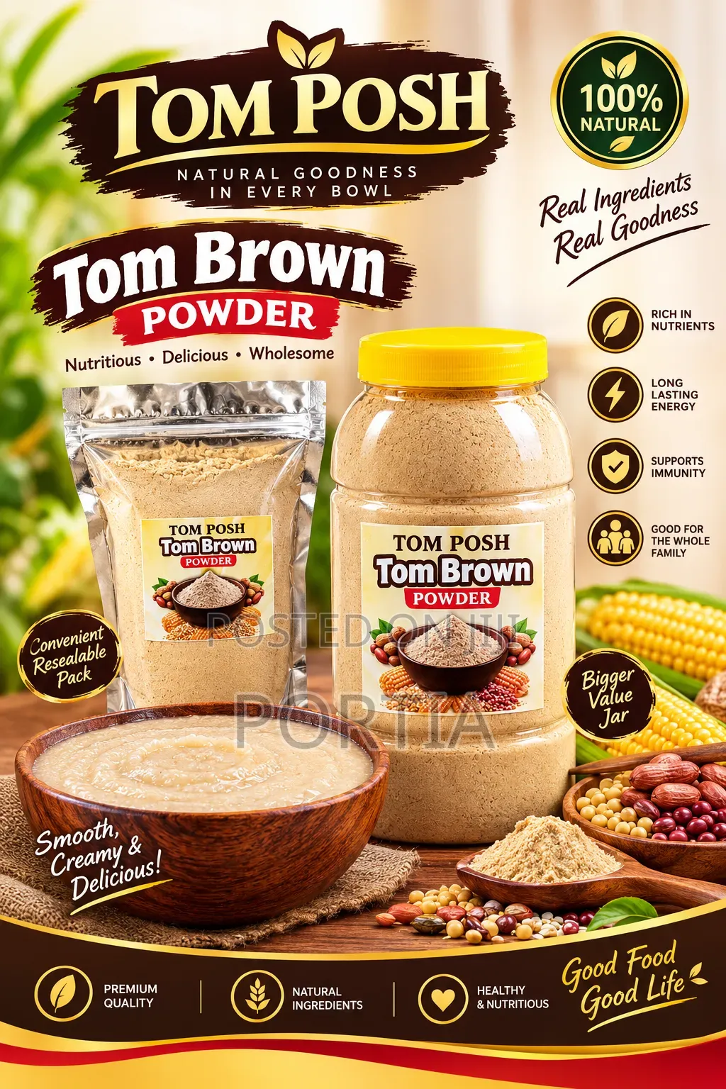 Tombrown Powder