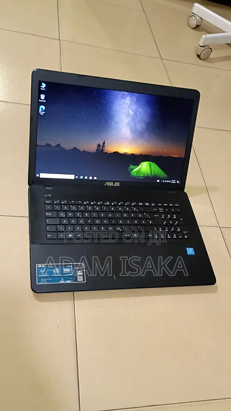 Laptop Asus X751MA 8GB Intel Pentium HDD 1T