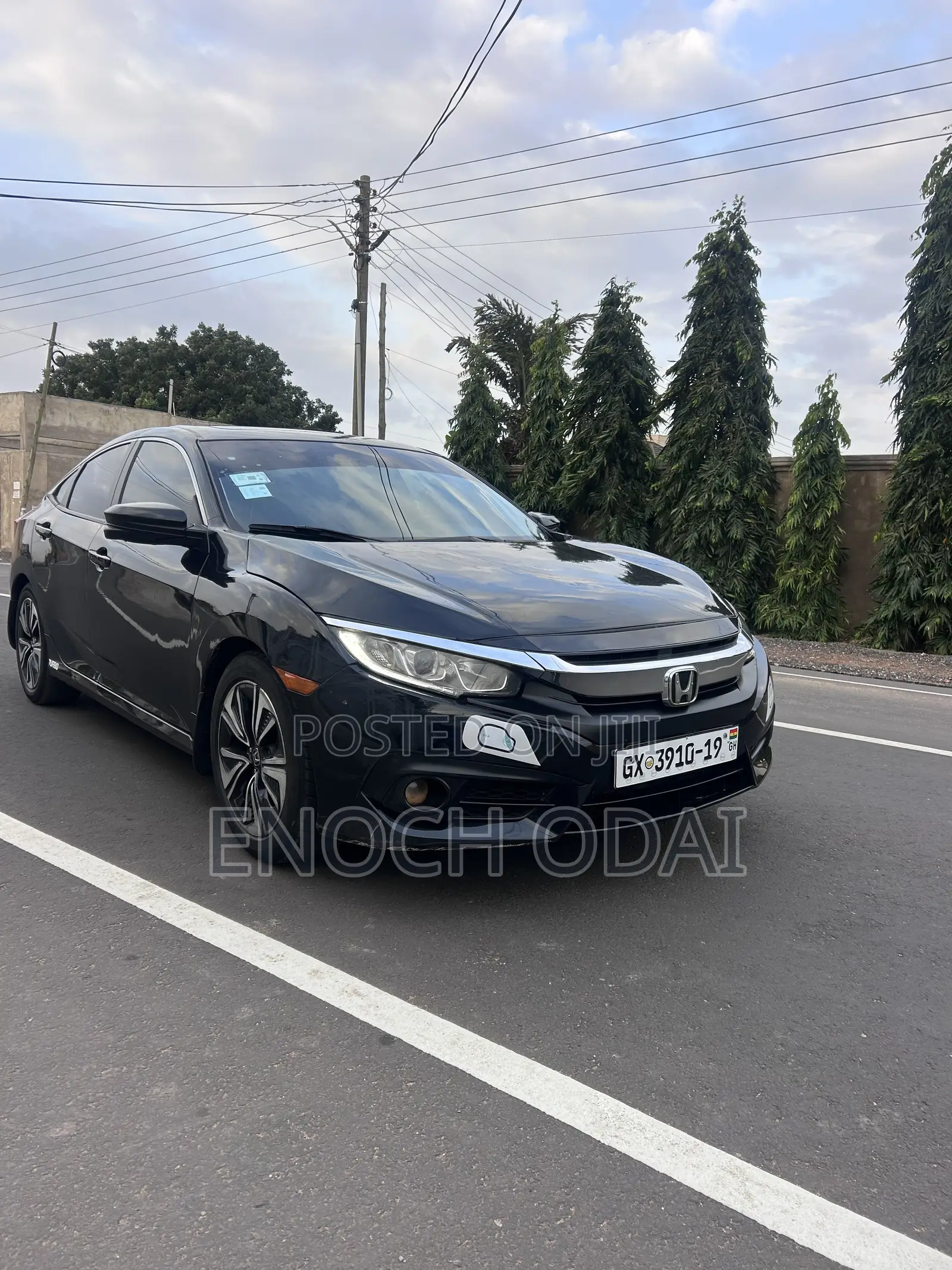 Honda Civic EX-T 4dr Sedan (1.5L 4cyl) 2017 Black