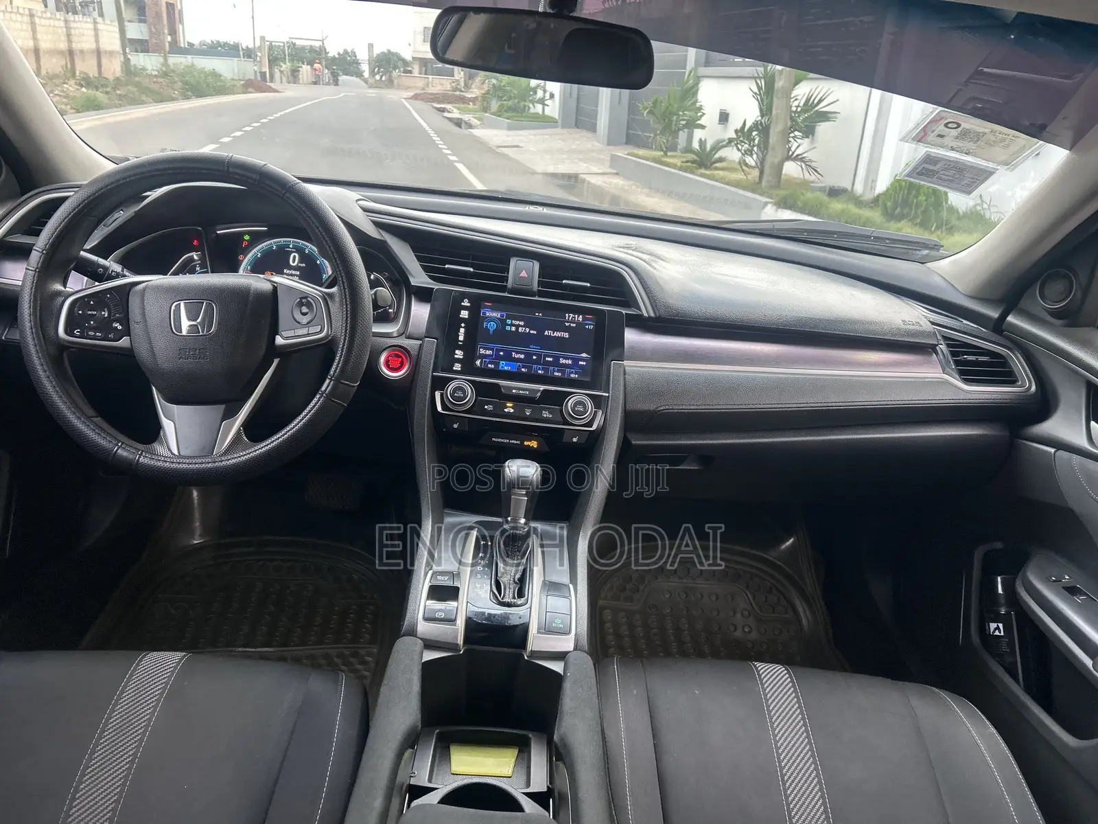 Honda Civic EX-T 4dr Sedan (1.5L 4cyl) 2017 Black