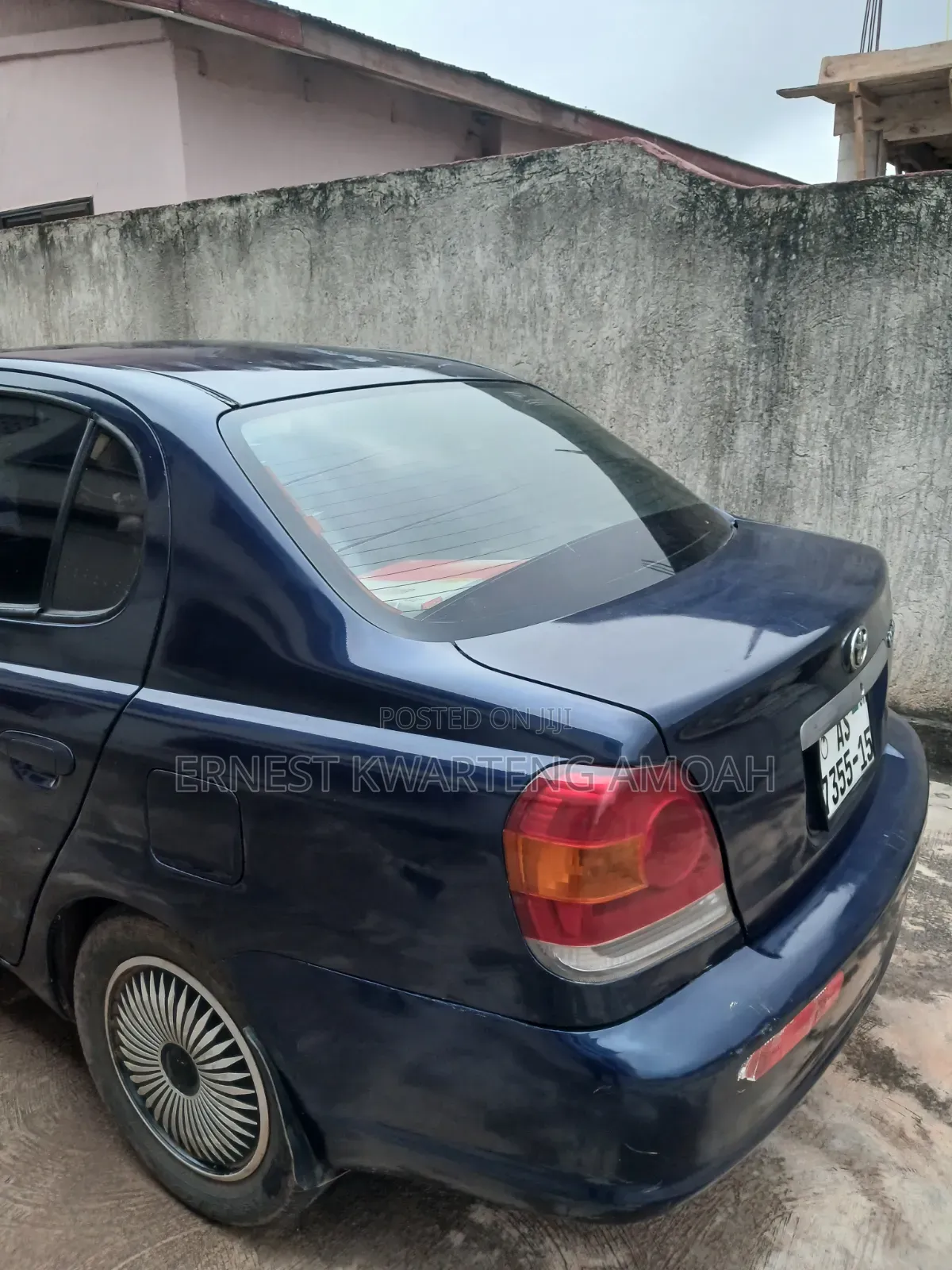 Toyota Echo Sedan 2005 Blue