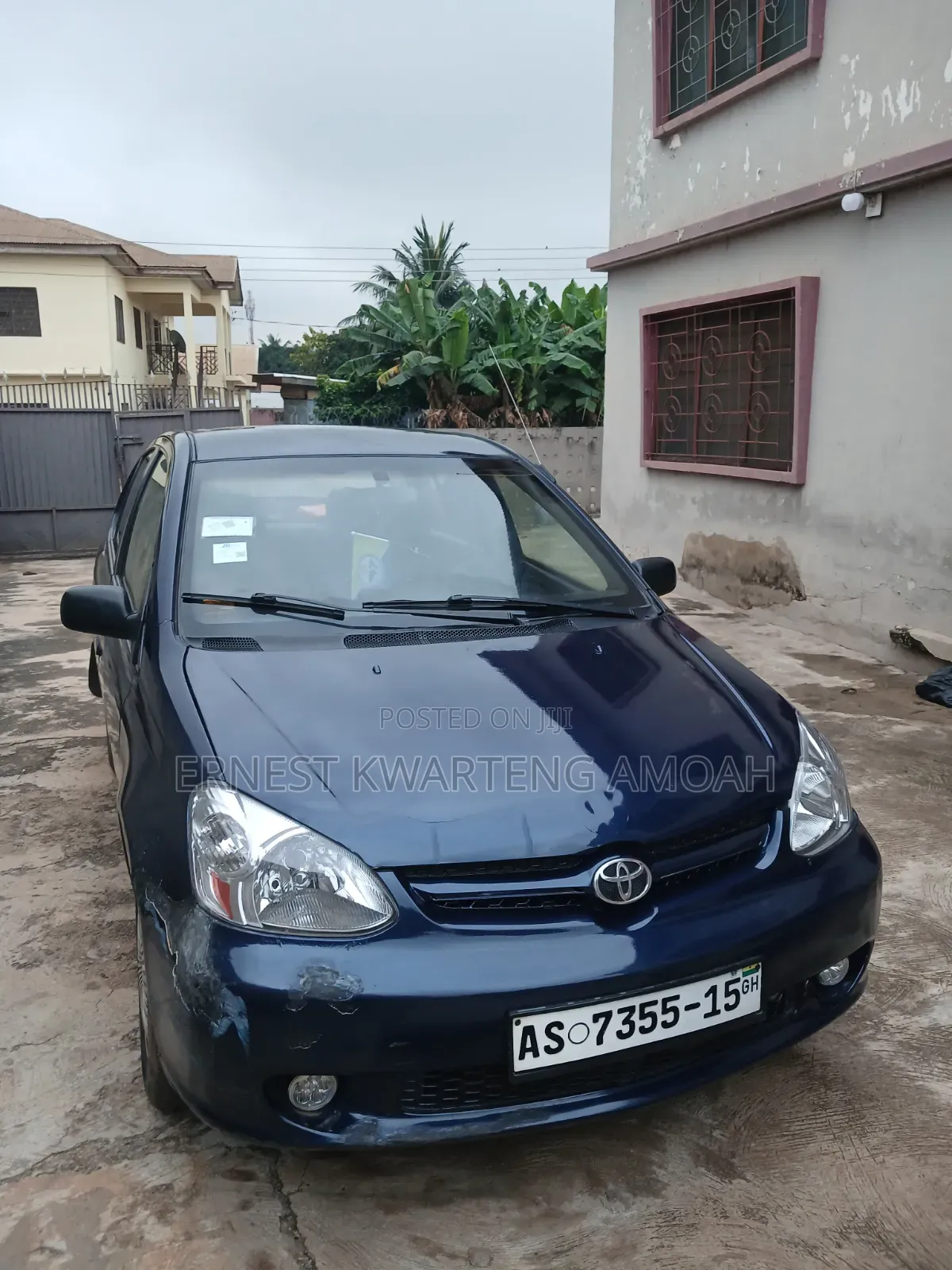 Toyota Echo Sedan 2005 Blue