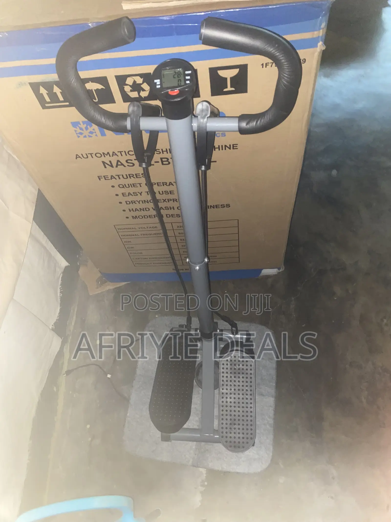 Air Twist Stepper With Handlebar