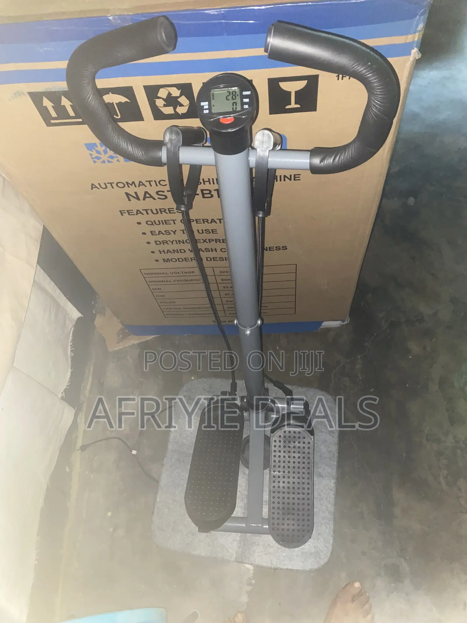 Air Twist Stepper With Handlebar