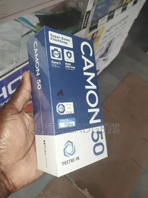 New Tecno Camon 50 256 GB Gray