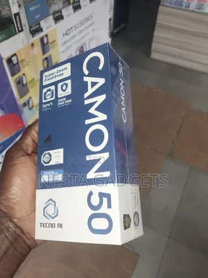 New Tecno Camon 50 256 GB Gray