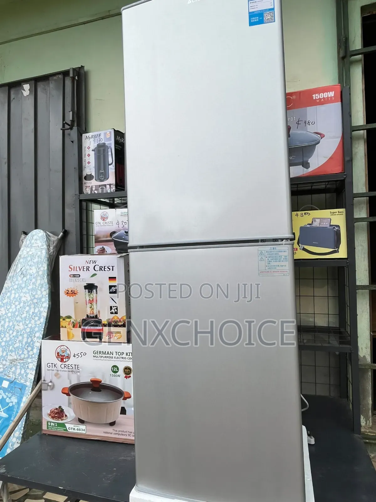CHIGO BCD-202D Double Door Refrigerator – 202L