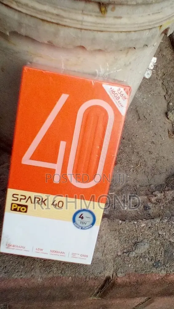 New Tecno Spark 40 Pro 256 GB Bronze