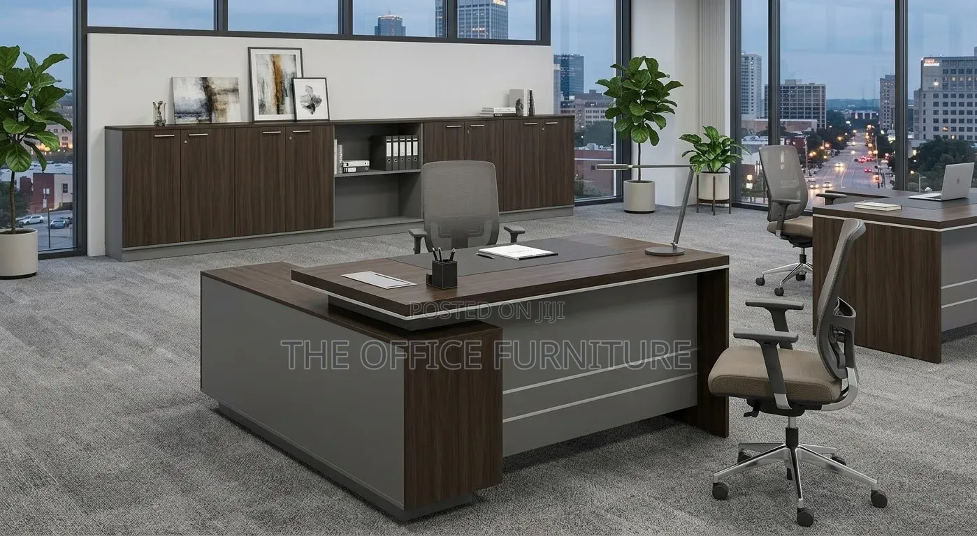 Luxury L-Shaped Office Desk