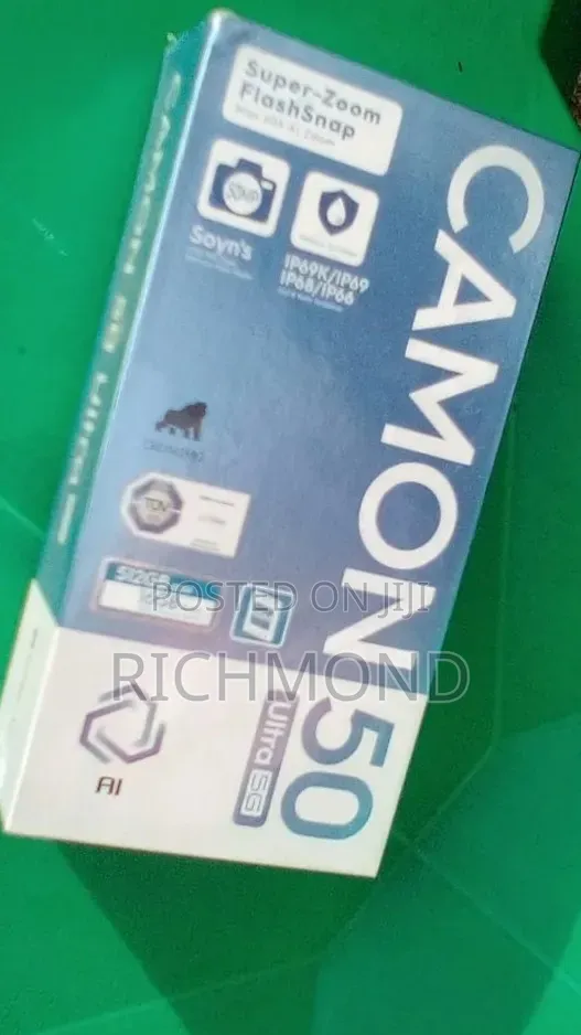 New Tecno Camon 50 Ultra 512 GB Graphite