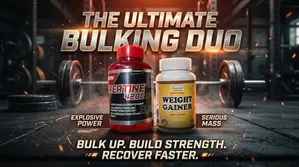 Creatine Capsule & Weight Gainer Supplement (Mass Gainer Combo)