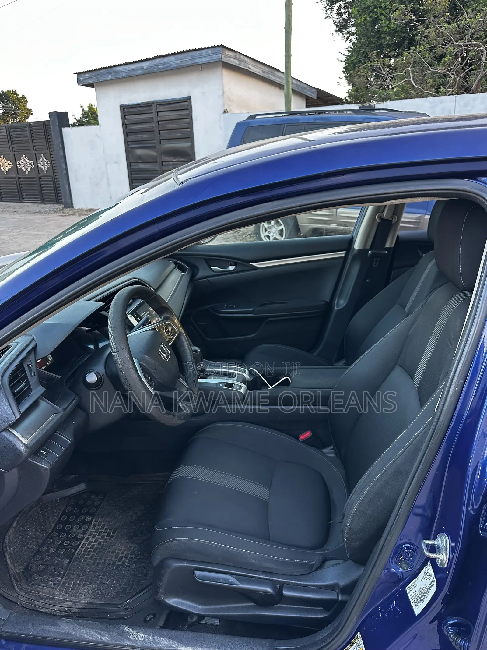 Honda Civic LX 4dr Sedan (2.0L 4cyl) 2017 Blue