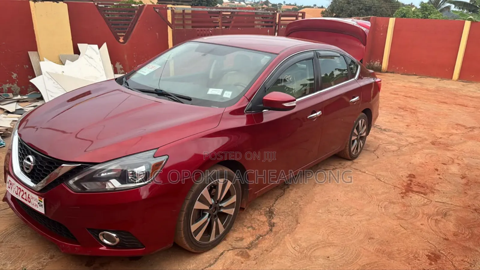 Nissan Sentra SL 2017 Red