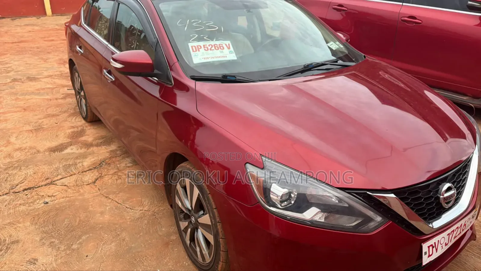 Nissan Sentra SL 2017 Red
