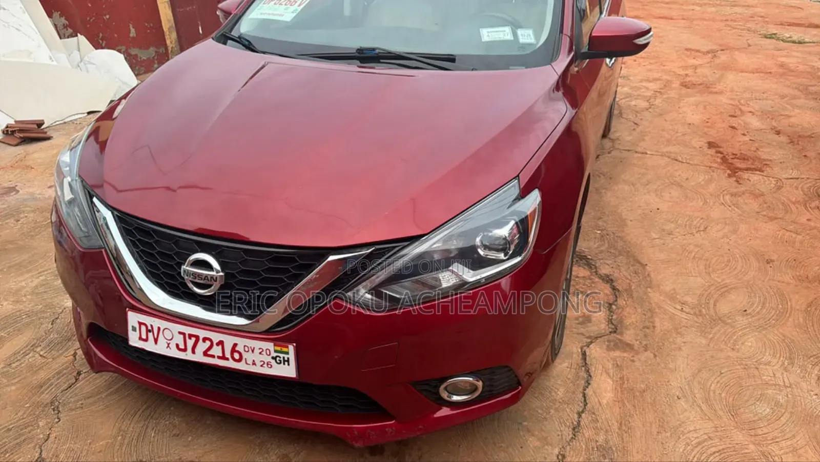 Nissan Sentra SL 2017 Red