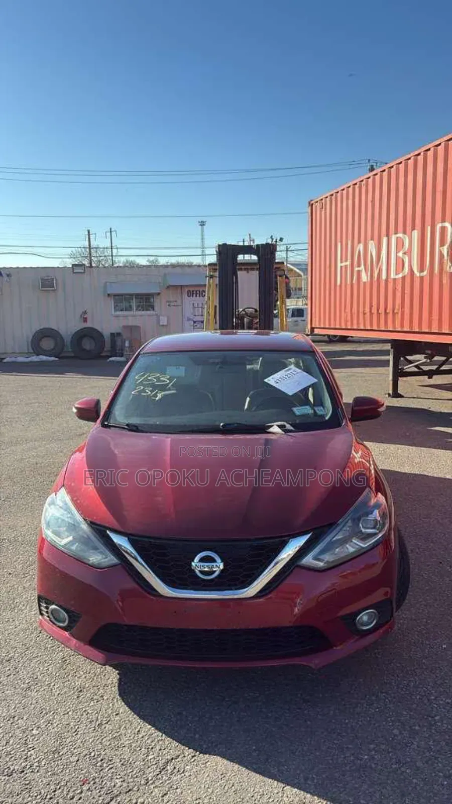 Nissan Sentra SL 2017 Red