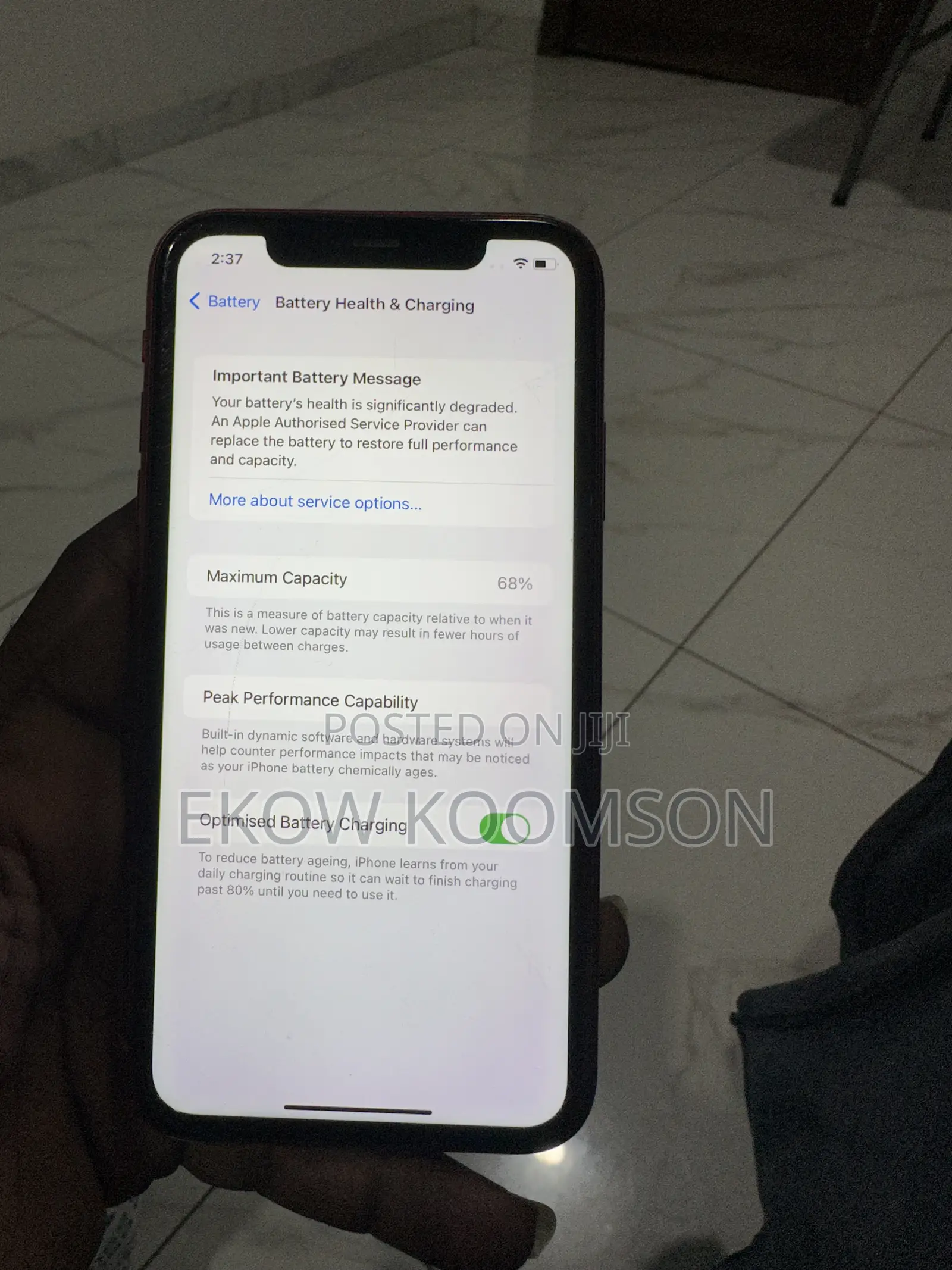 Apple iPhone 11 64 GB Red