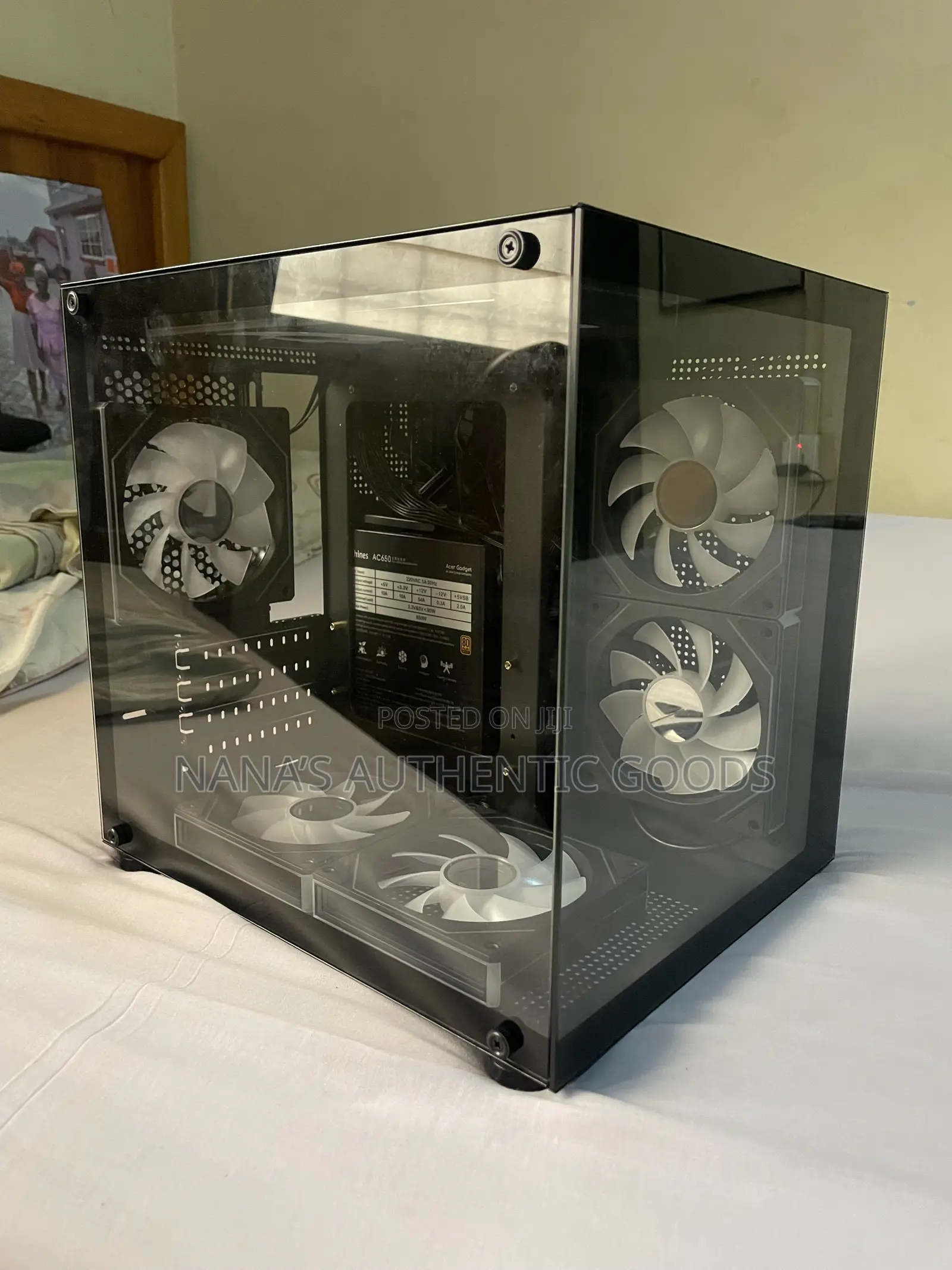 Gaming PC Case Black