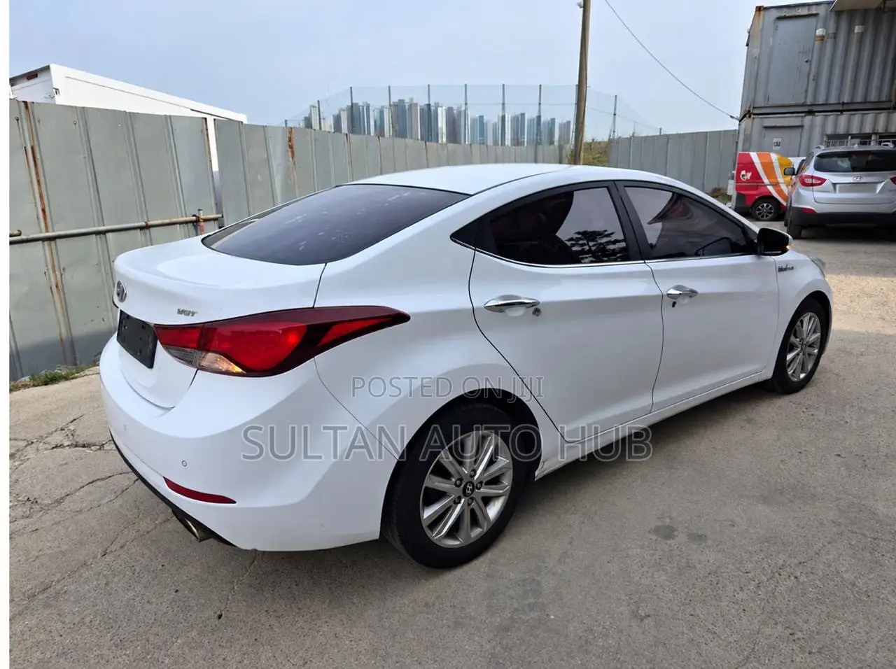 Hyundai Elantra 2014 White