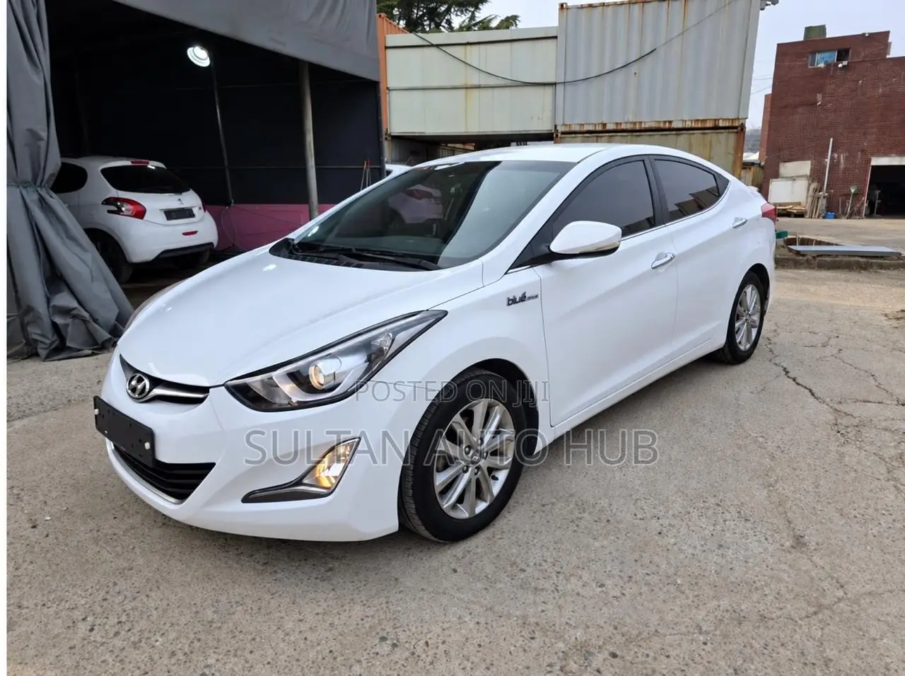 Hyundai Elantra 2014 White
