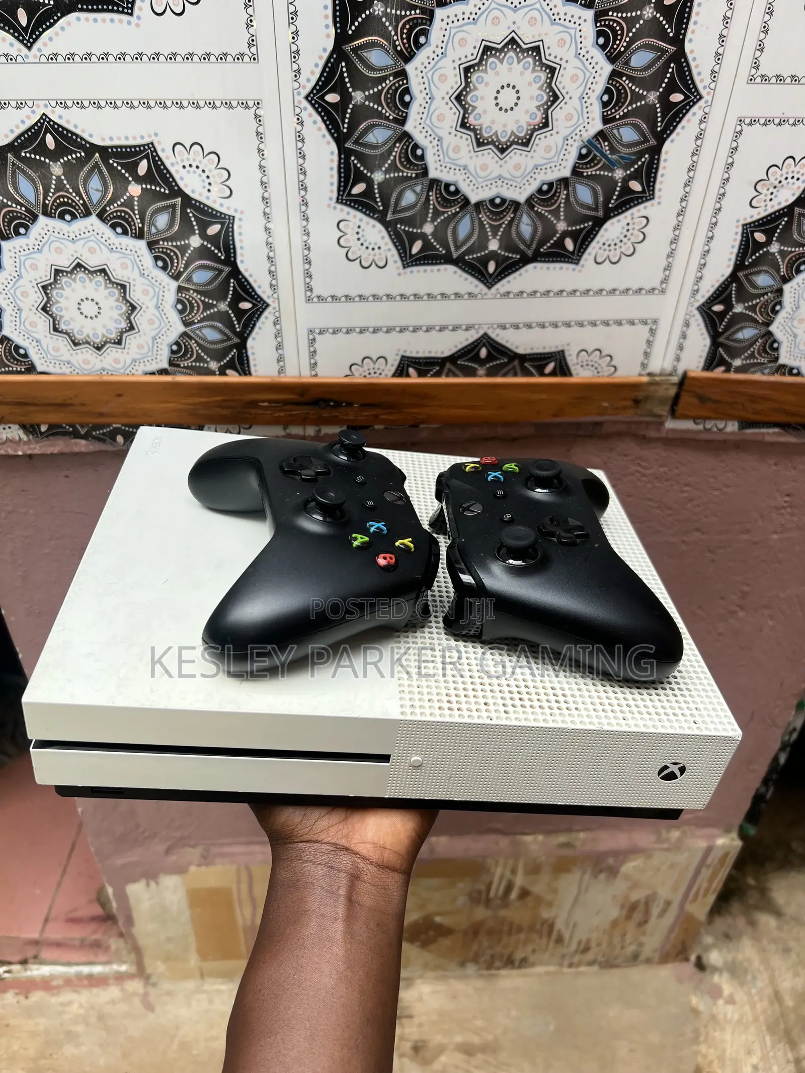 Xbox One S With 2 Controllers and 9 Games