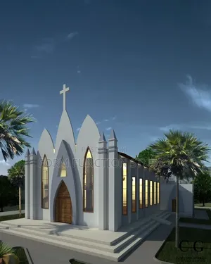 Church Building Plan 16
