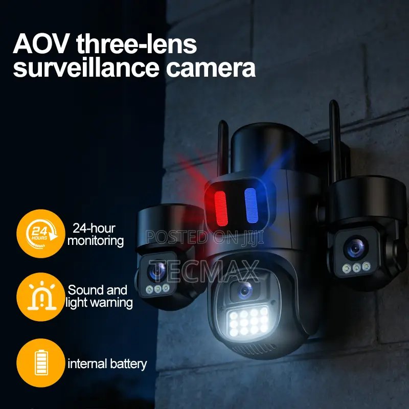3 Lens 4G Solar Camera