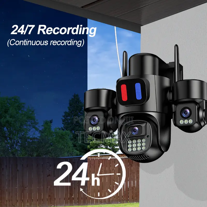 3 Lens 4G Solar Camera