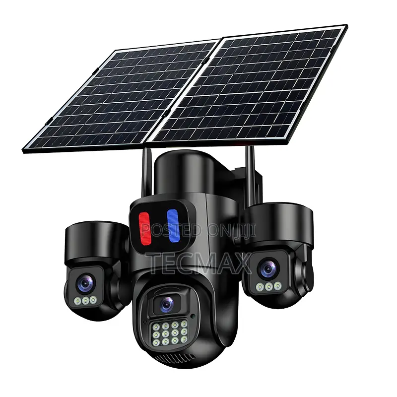 3 Lens 4G Solar Camera